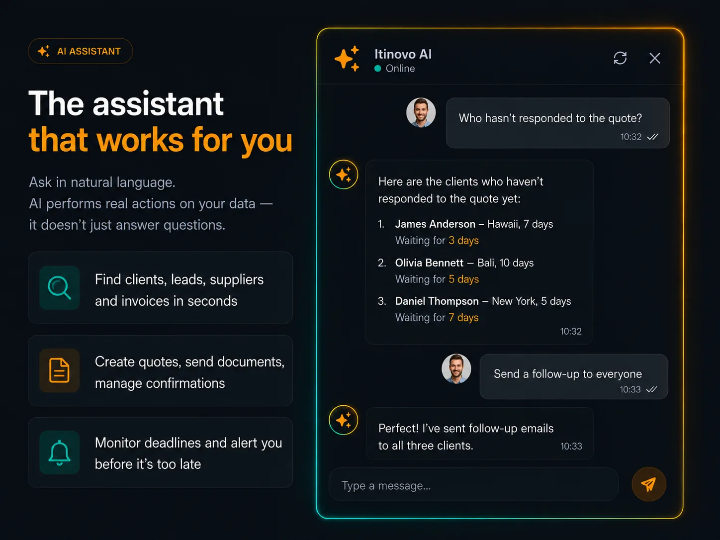 itinovo AI Assistant