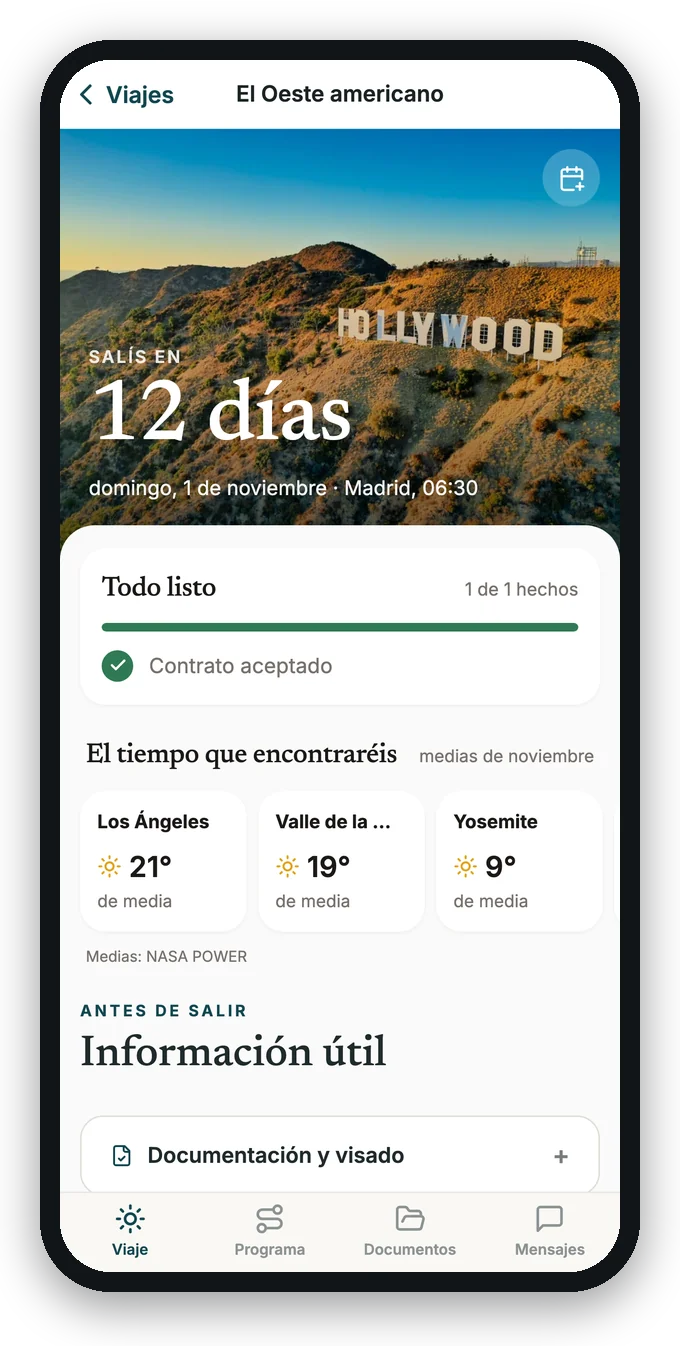 «Viaje» antes de la salida: la cuenta atrás y lo que falta